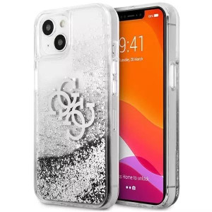 Guess GUHCP13SLG4GSI iPhone 13 mini 5,4" srebrny/silver hardcase 4G Big Liq