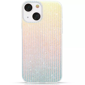 Kingxbar Travel Series luksusowe eleganckie etui na iPhone 13 niebiesko-pom