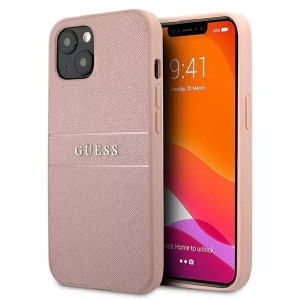 Guess GUHCP13SPSASBPI iPhone 13 mini 5,4" różowy/pink hardcase Saffiano Str