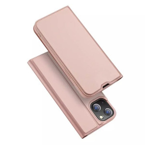 Dux Ducis Skin Pro kabura etui pokrowiec z klapką iPhone 13 różowy