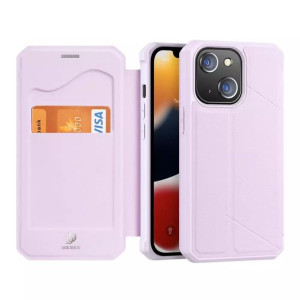 DUX DUCIS Skin X kabura etui pokrowiec z klapką iPhone 13 mini różowy