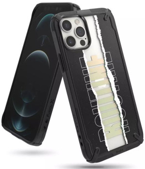 Ringke Fusion X Design etui pancerny pokrowiec z ramką iPhone 12 Pro / iPho