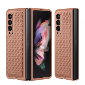 Dux Ducis Venice skórzane etui do Samsung Galaxy Z Fold 3 pokrowiec z natur