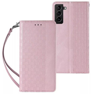 Magnet Strap Case etui do Samsung Galaxy S22 pokrowiec portfel + mini smycz