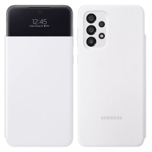 Samsung S View Wallet Cover etui kabura bookcase Galaxy A33 biały (EF-EA336