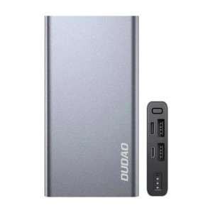 Dudao metalowy powerbank z  LEDowym wskaźnikiem poziomu naładowania 10000mA