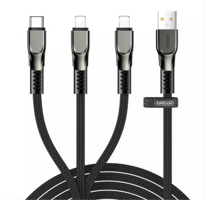 Joyroom 3w1 kabel USB - Lightning / Lightning / USB Typ C 3,5A 480 Mbps 1,3
