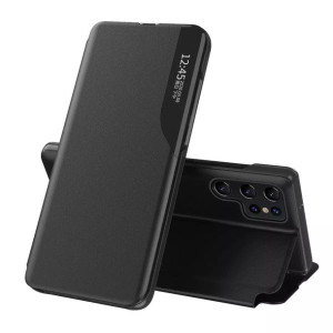 Eco Leather View Case elegancki futerał etui z klapką i funkcją podstawki S