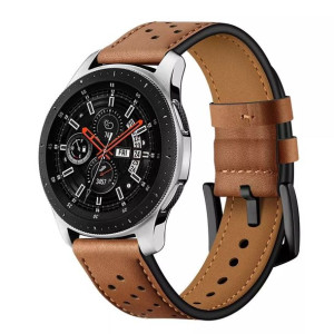 Pasek Leather do Samsung Galaxy Watch 46mm Brown