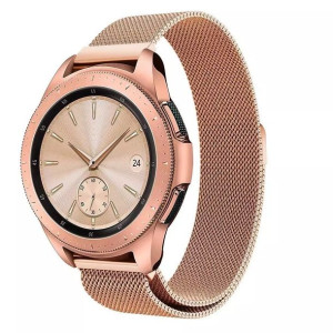 Milaneseband samsung galaxy watch 42mm blush gold