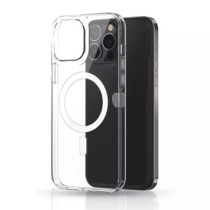 Kingxbar PQY Crystal Series magnetyczne etui do iPhone 13 Pro obudowa pokro