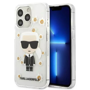 Karl Lagerfeld KLHCP13LHFLT iPhone 13 Pro / 13 6,1" przezroczysty/transpare