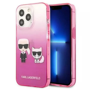 Karl Lagerfeld KLHCP13XTGKCP iPhone 13 Pro Max 6,7" hardcase różowy/pink Gr
