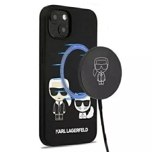 Karl Lagerfeld KLHMP13MSSKCK iPhone 13 6,1" hardcase czarny/black Silicone