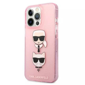 Karl Lagerfeld KLHCP13XKCTUGLP iPhone 13 Pro Max 6,7" różowy/pink hardcase