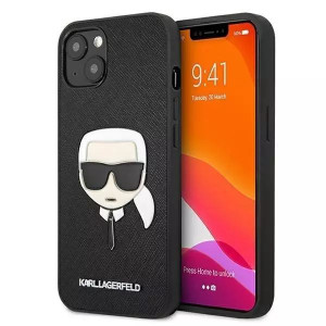 Karl Lagerfeld KLHCP13SSAKHBK iPhone 13 mini 5,4" czarny/black hardcase Saf