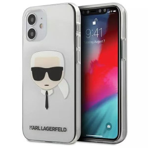 Karl Lagerfeld KLHCP12SKTR iPhone 12 mini 5,4" hardcase Transparent Karl`s