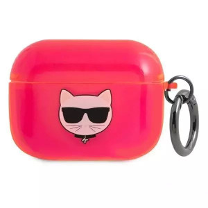 Karl Lagerfeld KLAPUCHFP AirPods Pro cover różowy/pink Choupette