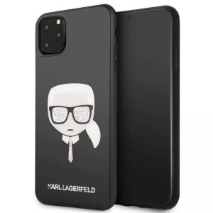 Karl Lagerfeld KLHCN65DLHBK iPhone 11 Pro Max czarny/black Iconic Glitter K