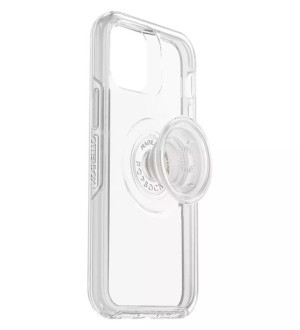 OtterBox Symmetry Clear POP - obudowa ochronna z PopSockets do iPhone 12 mi