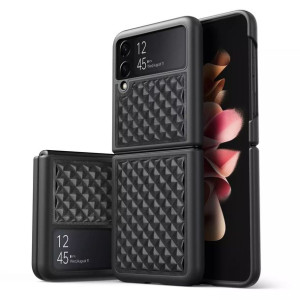 Dux Ducis Venice skórzane etui do Samsung Galaxy Z Flip 3 pokrowiec z natur