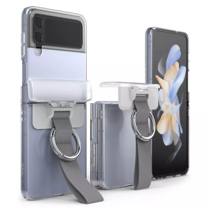Ringke nakładka ochronna na zawias Samsung Galaxy Z Flip 4 / Flip 3 szary/c