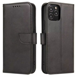 Magnet Case elegancki futerał etui pokrowiec z klapką i funkcją podstawki S