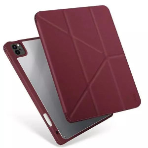 UNIQ etui Moven iPad Pro 11" (2021/2020) Antimicrobial bordowy/burgundy