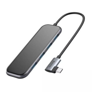 Baseus adapter przejściówka HUB USB Typ C na 4x USB 3.0 / USB Typ C PD do M