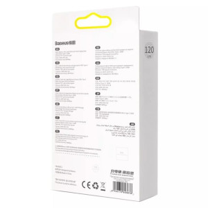 Baseus kabel, przewód USB – USB Typ C 100W długość 1,2 m Jelly Liquid Silic