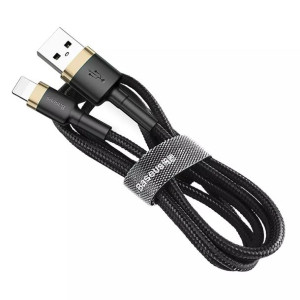 Baseus Cafule Cable wytrzymały nylonowy kabel przewód USB / Lightning QC3.0