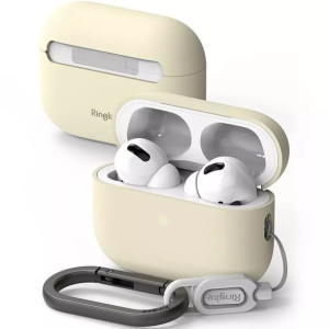 Ringke Silicone Apple Airpods Pro 1 / 2 Cream