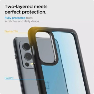 Etui do telefonu Spigen Ultra Hybrid do OnePlus Nord 2 5G Matte Black