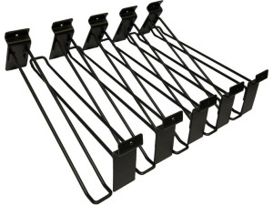 Sandberg Hooks For Alu Slatwall 10-pack