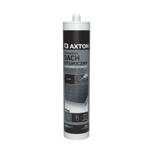Uszczelniacz bitumiczny Dach 280 ml czarny AXTON
