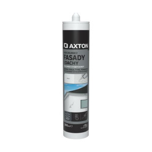 Uszczelniacz Fasady i Dachy 280 ml biały AXTON