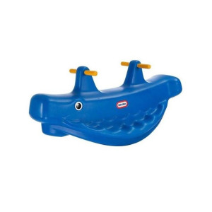 Little Tikes Niebieski Bujak Wieloryb Na Biegunach