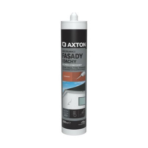 Uszczelniacz Fasady i Dachy 280 ml czerwony AXTON