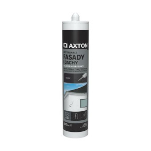 Uszczelniacz Fasady i Dachy 280 ml czarny AXTON
