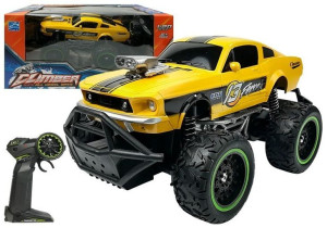 Auto Zdalnie Sterowane R/C 6.5 Km/H Wysokie Koła Żółte