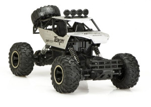 Samochód Rc Rock Crawler 1:12 4Wd Metal Srebrny