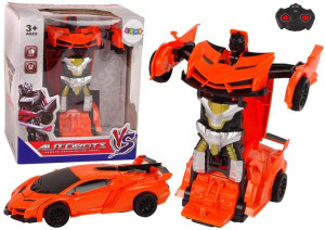 Auto Zdalnie Sterowane 2W1 Robot Transformer Ładowarka