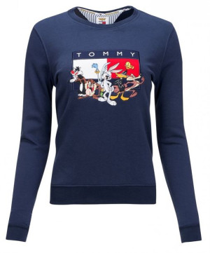 Bluza damska Tommy Hilfiger Jeans  Looney Tunes granatowa L