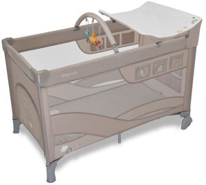 Espiro Dream łóżeczko turystyczne + akcesoria 109 Beige Fun