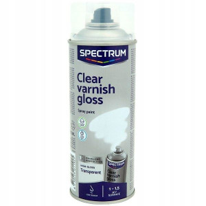 Farba w sprayu lakier bezbarwny połysk 400ml - bezbarwny połysk
