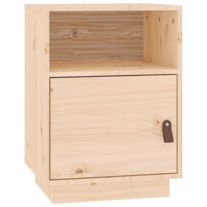 Szafka nocna, 40x34x55 cm, lite drewno sosnowe