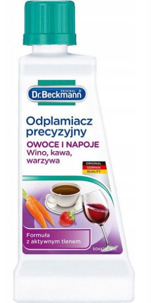 Dr.Beckmann Odplamiacz Punktowy Owoce,Napoje 50g