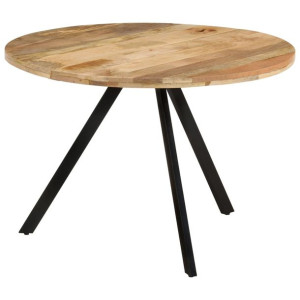 Stół do jadalni, 110x75 cm, lite drewno mango