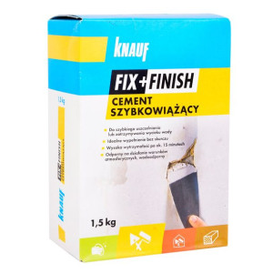 Knauf Cement Szybkowiążący Fix + Finish 1,5kg