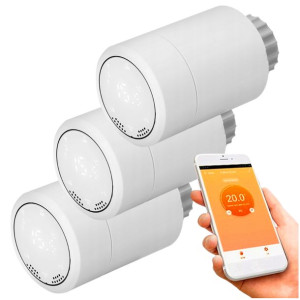 GŁOWICA TERMOSTATYCZNA SMART ZigBee 3.0 Tuya 3szt.